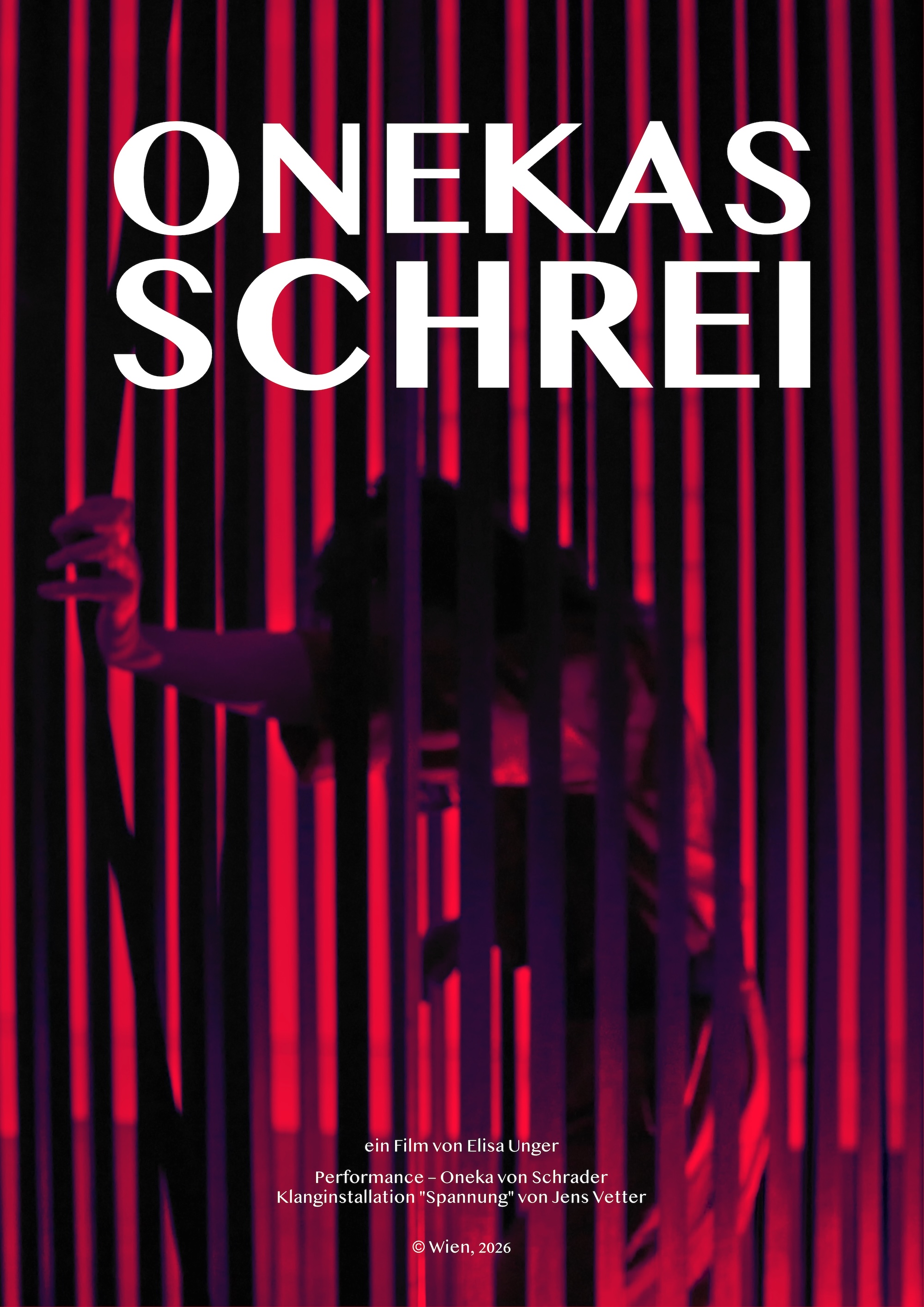 Poster ONEKAS SCHREI von Elisa Unger